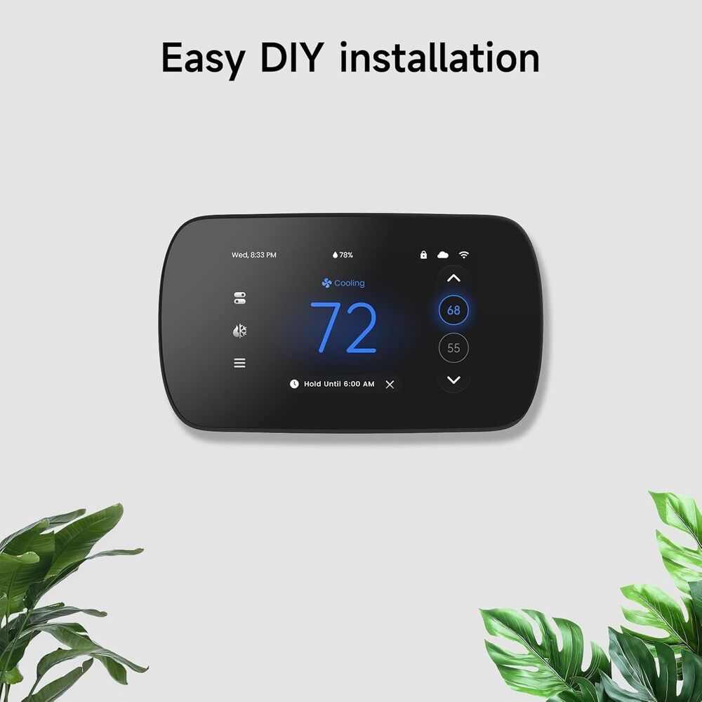 Smart Thermostat for House, 4.3 Inches WiFi Thermostat Compatible with Alexa ... - Picture 5 of 6